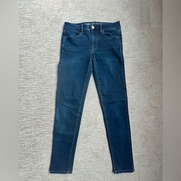 AE Ne(x)t Level Low-Rise Skinny Super Stretch Jegging Size 6 Regular - Picture 2 of 11